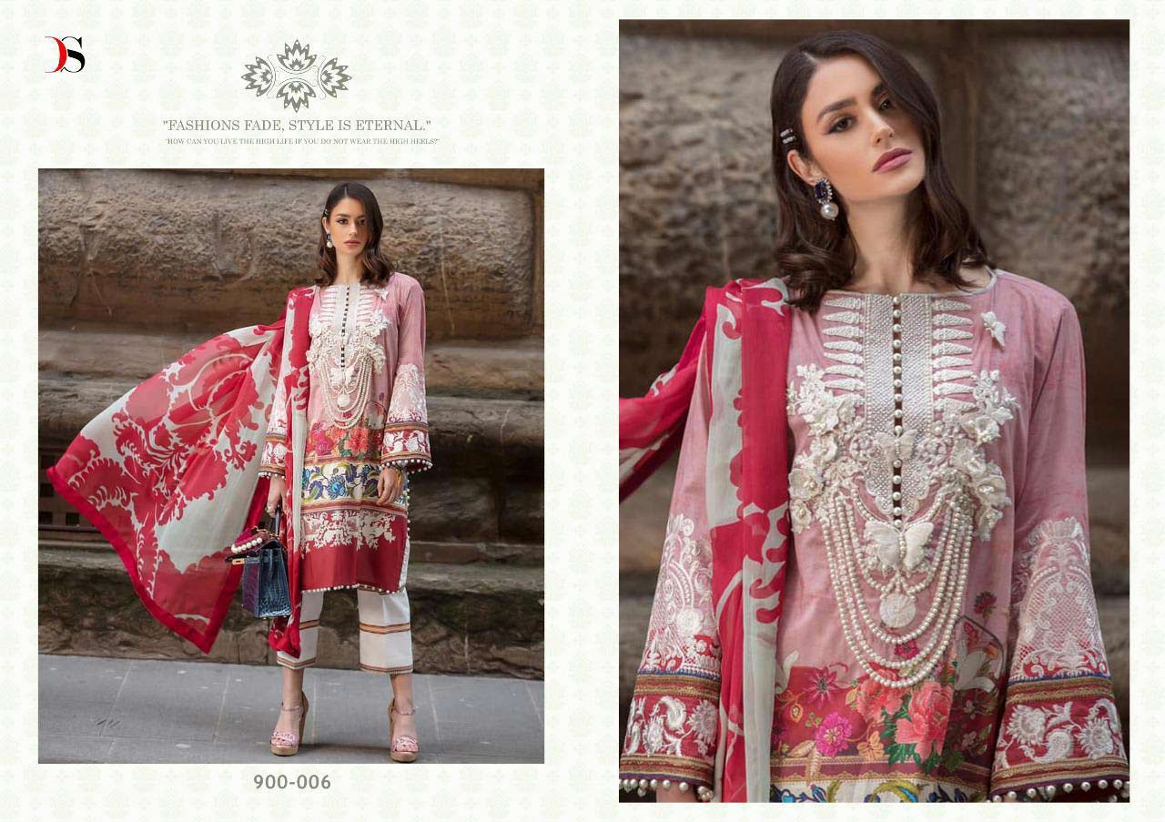 Sana Safinaz Lawn-19 Deepsy Cotton Embroidery Suit Sana Safinaz Lawn-19 Deepsy Cotton Embroidery Suit